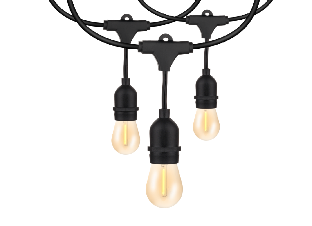 Outdoor String Lights with Suspension Sockets I