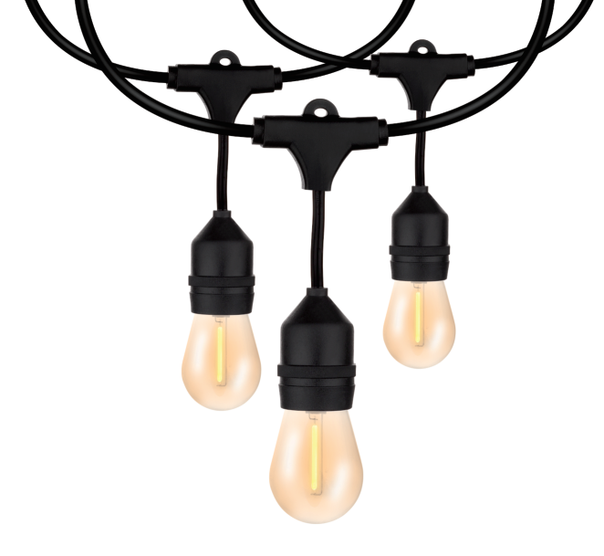 Outdoor String Lights with Suspension Sockets II
